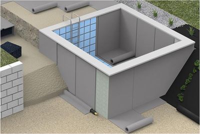 RENOLIT ALKORPLUS PP FILT - 400 gr. - 1,65 m pris/m2