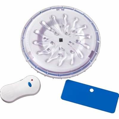 LED med magnet og fjernkontroll