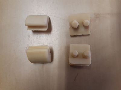 Aquabug, (31) Santophrene ben - 4 stk/pakning               
