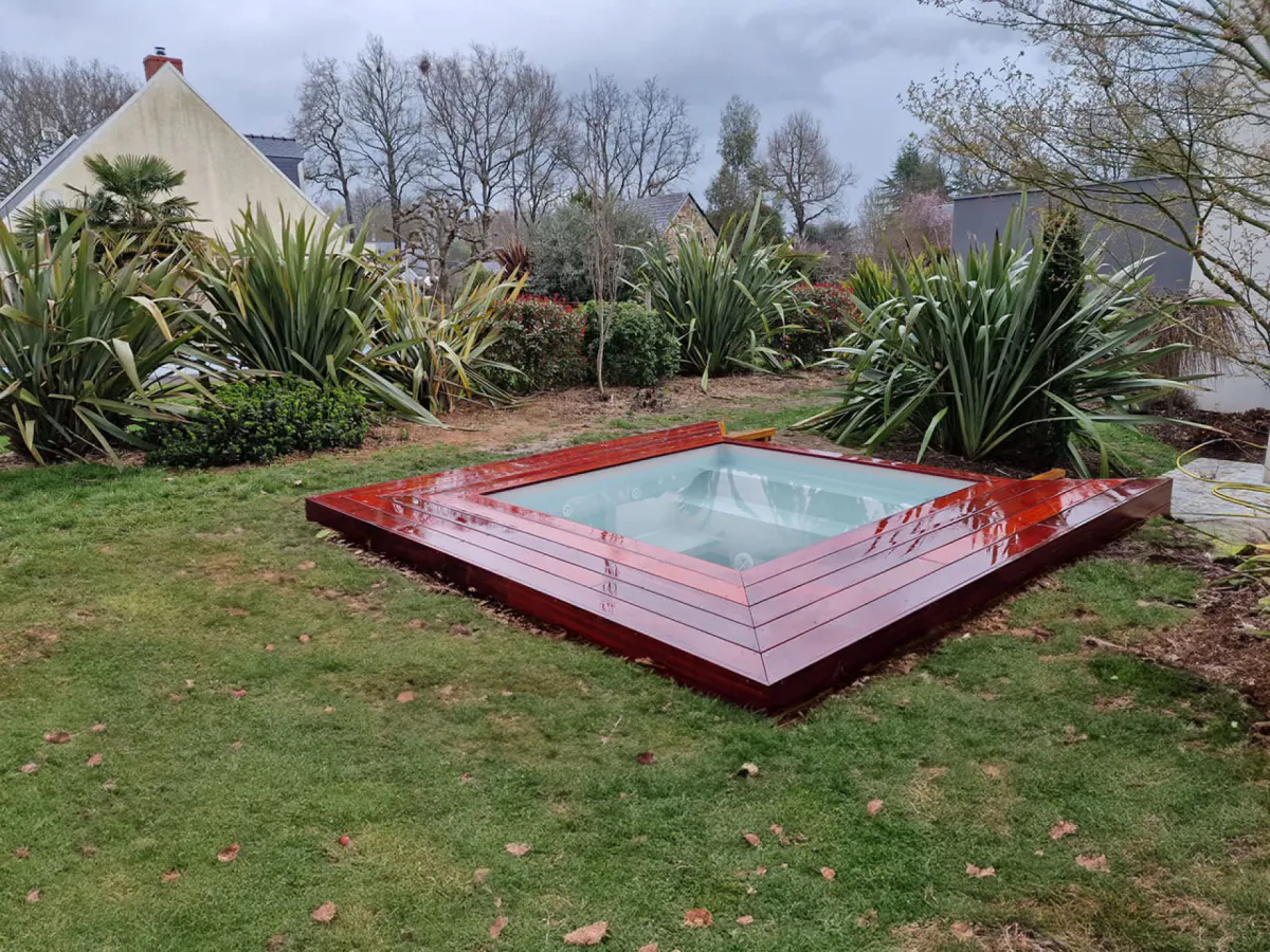 GJ Glassfiberbasseng Thalia 2.5x2.1M H=0.8M