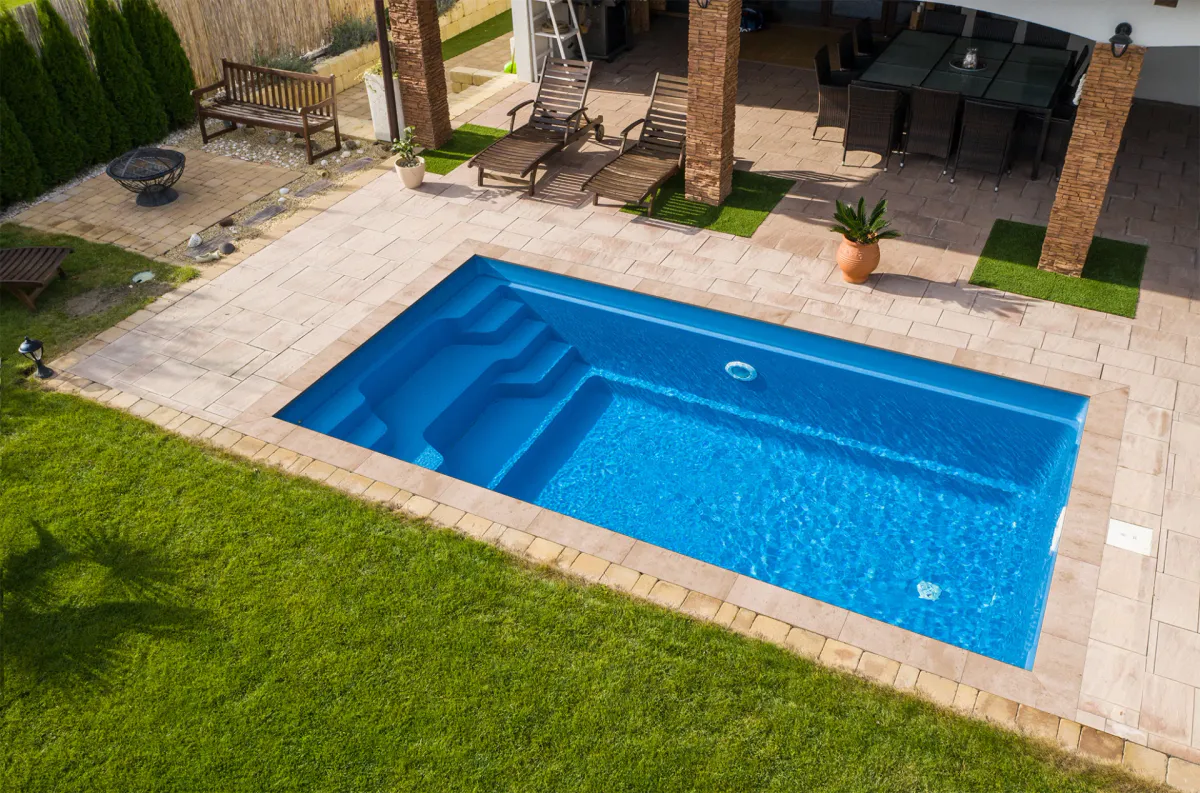 GJ Glassfiberbasseng Solaris 5.5x3.0M