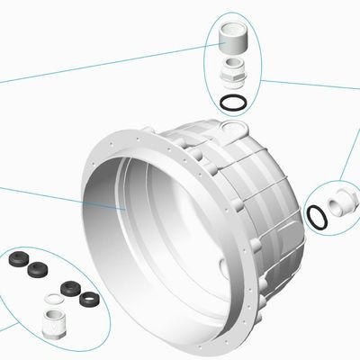Nisje ø230 for PAR56 og LED 