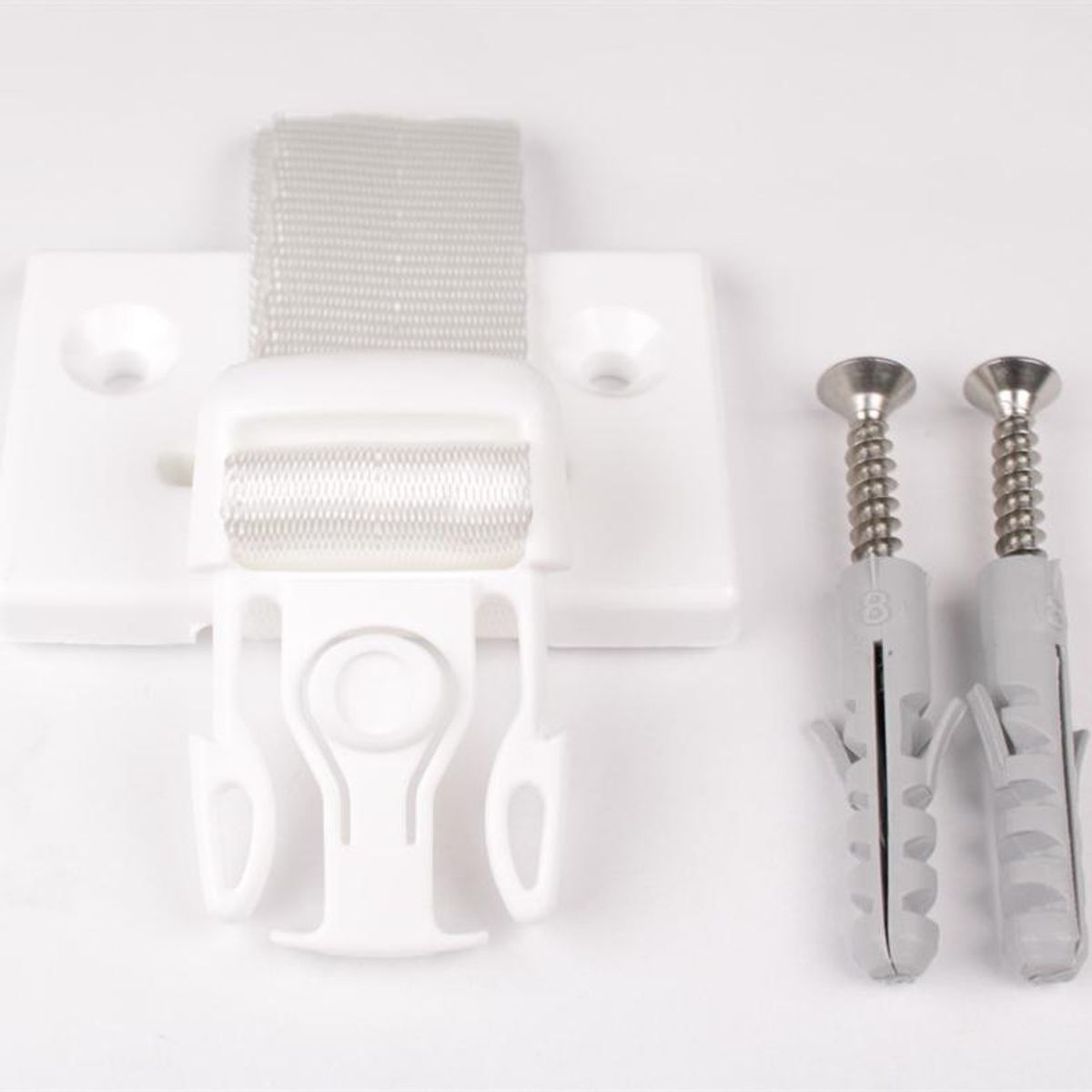 Lamellcover APF Veggfeste hvit 