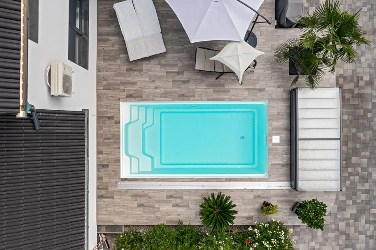 GJ Glassfiberbasseng Solaris 5.5x3.0M