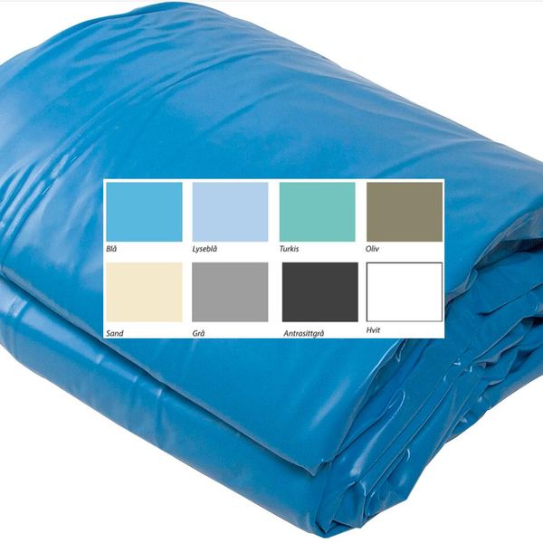 Hovedbilde Liner Oval 10,15 x 5,49 x 1,32 Ensfarget 0,75 mm ...