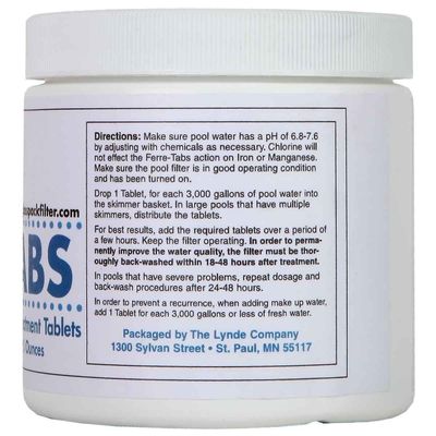 Ferre-Tabs, reduserer kobber og jern - 10 stk 20gr        