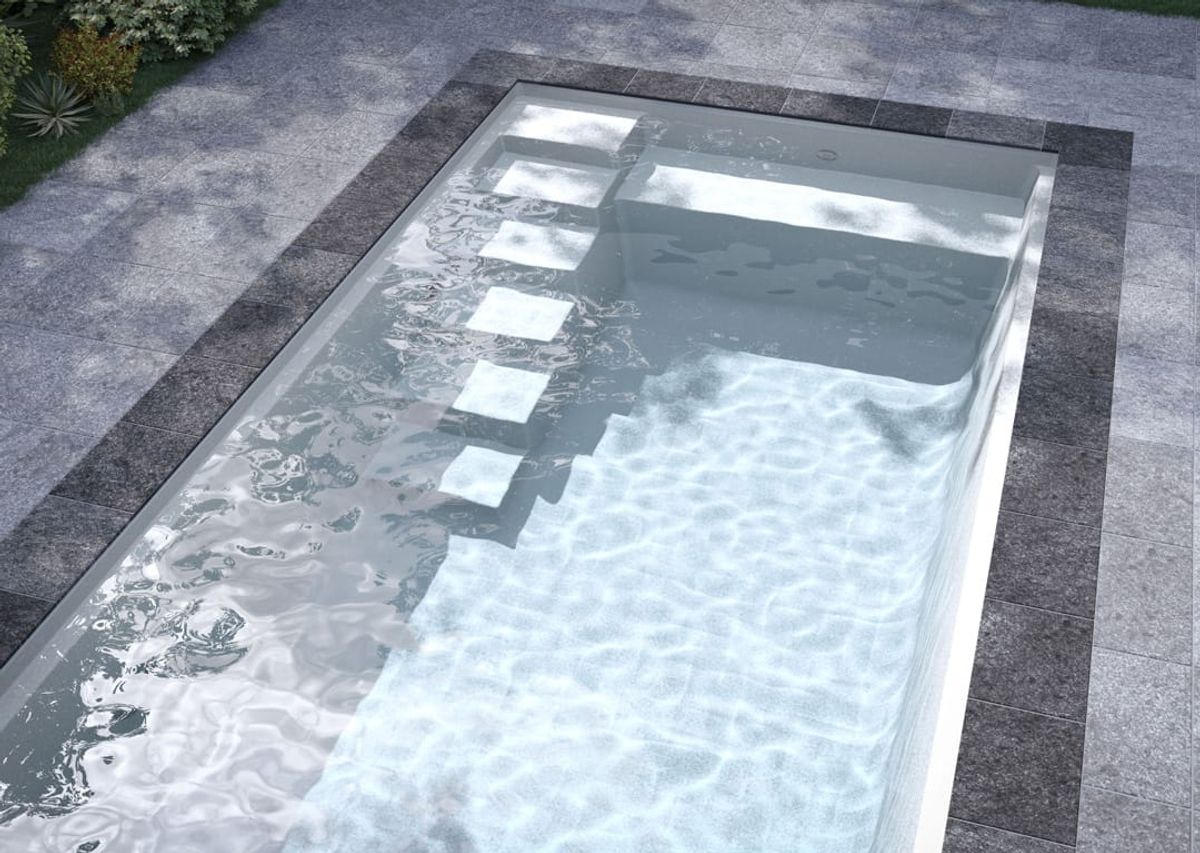 GJ Glassfiberbasseng Arcadia 6.0x3.3M