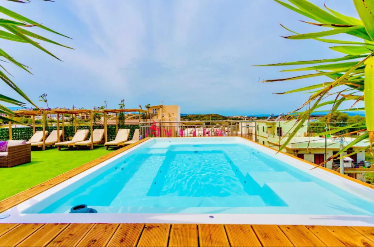 GJ Glassfiberbasseng Thalia 3.9x2.1M H=0.8M